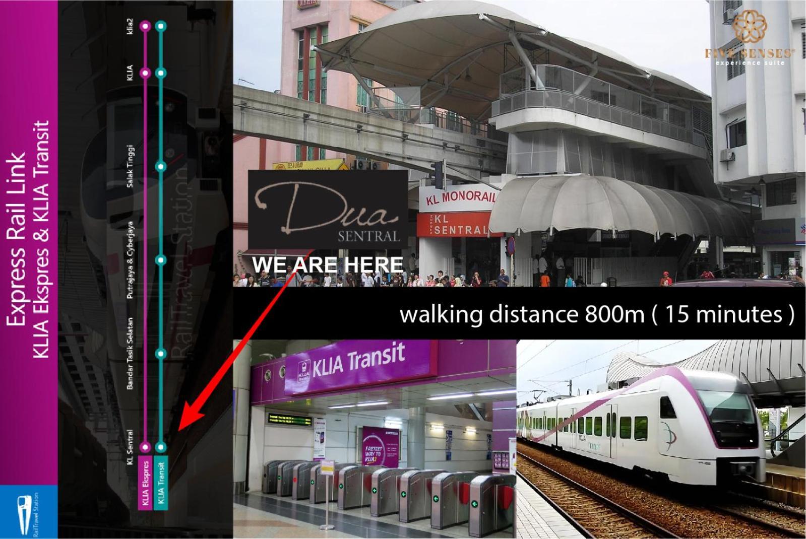 Dua Sentral Kuala Lumpur, Roam Lejlighed Eksteriør billede